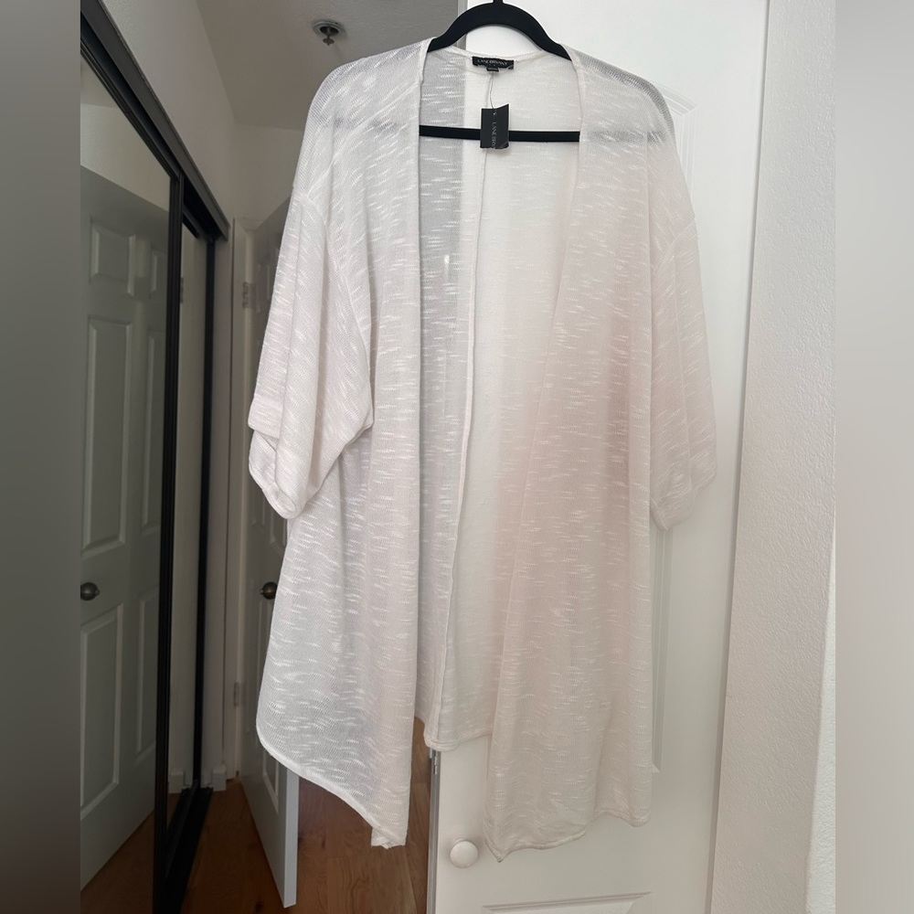 Lane Bryant BNWT Light Cardigan White size 18/20